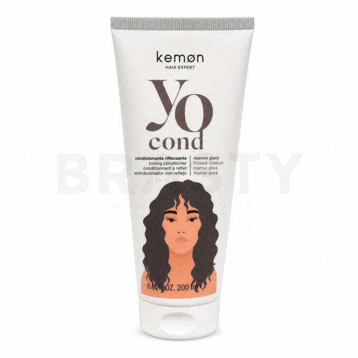 Kemon Yo Cond Color System Toning Cond тониращ балсам за опресняване на цвета Frosted Chestnut 200 ml