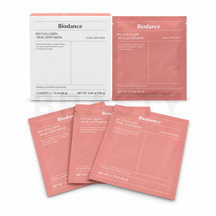 Biodance Bio-Collagen дълбока маска Real Deep Mask 4 x 34 g