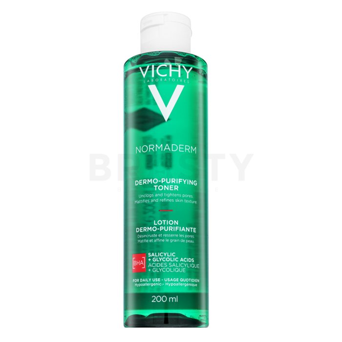 Vichy Normaderm Purifying Pore-Tightening Lotion почистващ тоник срещу несъвършенства на кожата 200 ml
