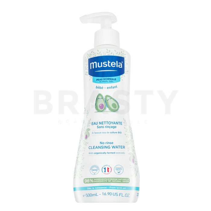Mustela Bébé почистваща вода No-Rinse Cleansing Water 500 ml