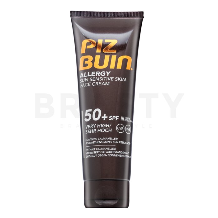 Piz Buin Allergy лосион за слънце Sun Sensitive Skin Face Cream SPF 50+ 50 ml