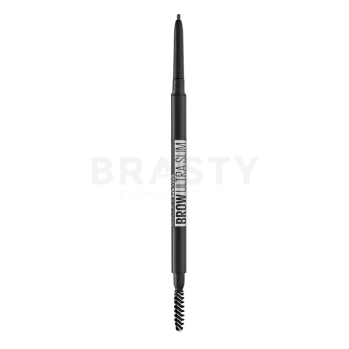 Maybelline Brow Ultra Slim молив за вежди 2в1 07 Black 4 g