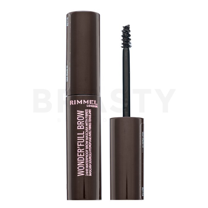 Rimmel London Wonder'Full Brow Mascara спирала за вежди 03 Dark 4,5 ml