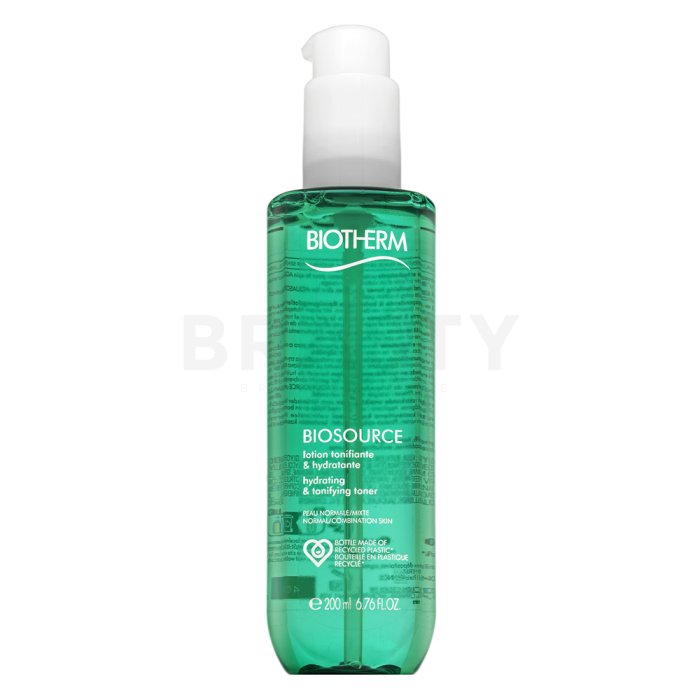 Biotherm Biosource почистващ тоник 24H Hydrating & Tonifying Toner Comb./Normal Skin 200 ml