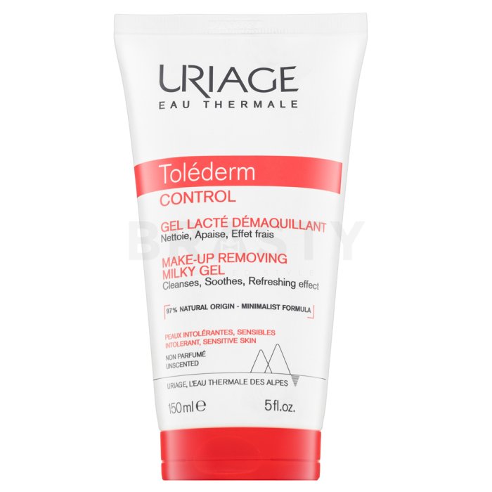 Uriage Toléderm балсам за отстраняване на грим и почистване Make-Up Removing Milky Gel 150 ml