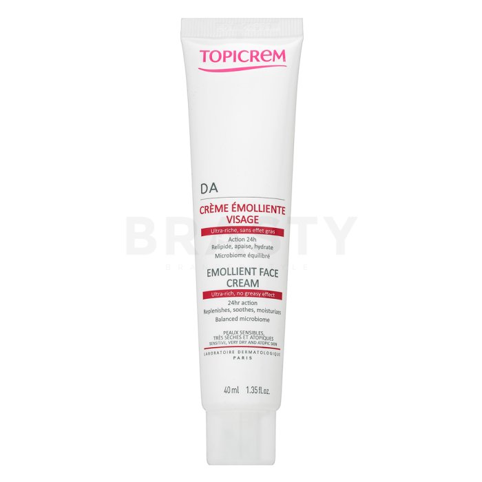 Topicrem DA крем за лице Emollient Face Cream 40 ml