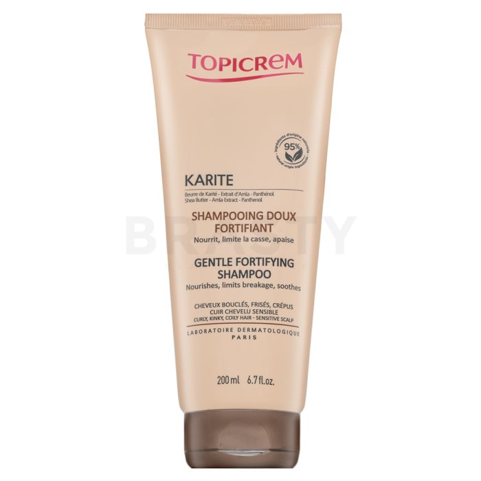 Topicrem Karité Gentle Fortifying Shampoo укрепващ шампоан За уморена коса 200 ml