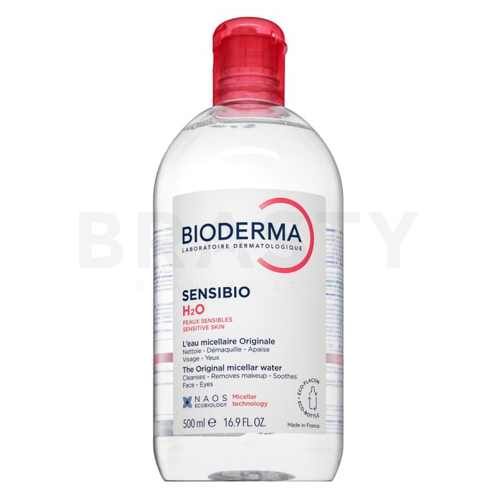 Bioderma Sensibio H2O Make-up Removing Micelle Solution мицеларна вода за отстраняване на грим за чувствителна кожа 500 ml