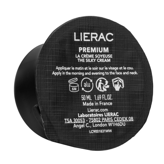 Lierac Premium хидратиращ крем The Silky Cream Refill 50 ml