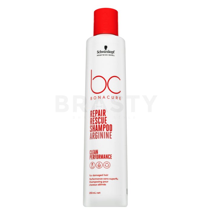 Schwarzkopf Professional BC Bonacure Repair Rescue Shampoo Arginine укрепващ шампоан За увредена коса 250 ml