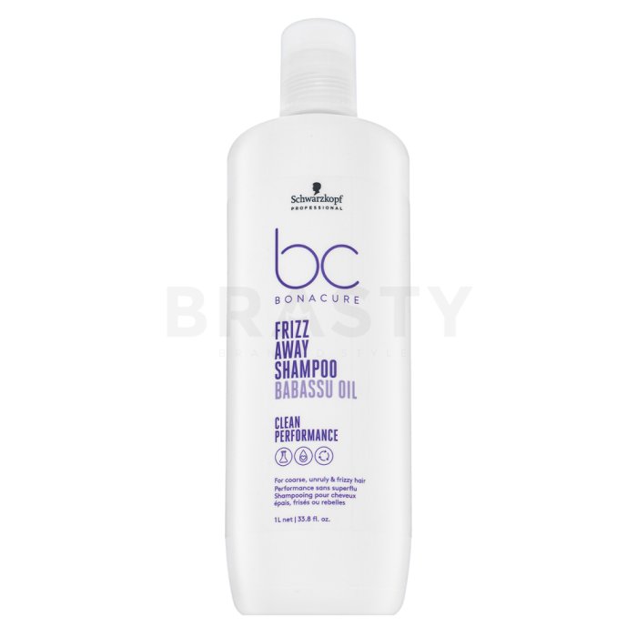 Schwarzkopf Professional BC Bonacure Frizz Away Shampoo изглаждащ шампоан Против накъдряне 1000 ml
