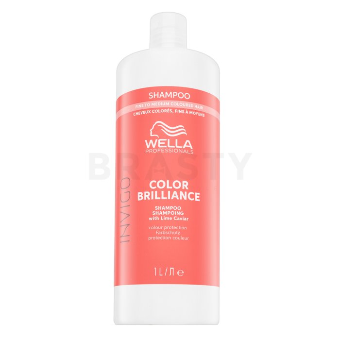 Wella Professionals Invigo Color Brilliance Fine to Medium Shampoo Защитен шампоан нормална към фина боядисана коса 1000 ml