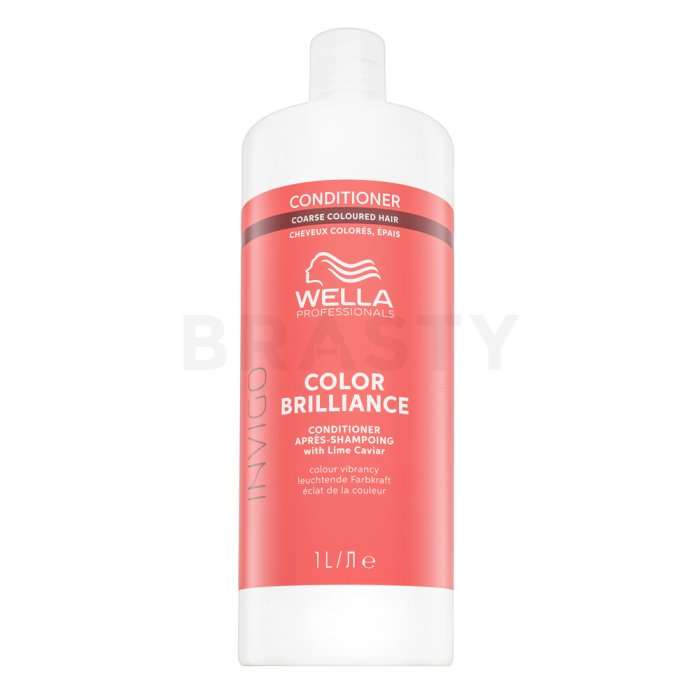 Wella Professionals Invigo Color Brilliance Coarse Conditioner Балсам за боядисана коса 1000 ml