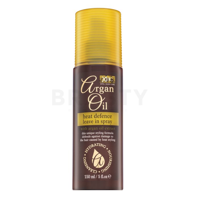 Xpel Hair Care Argan Oil Heat Defence Leave in Spray защитен спрей при топлинна обработка на косата 150 ml