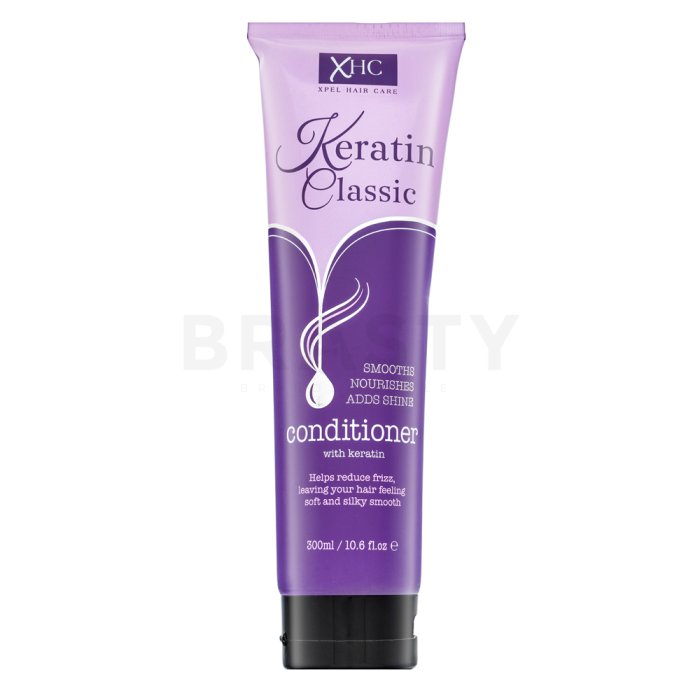 Xpel Hair Care Keratin Classic Conditioner Балсам Против накъдряне 300 ml