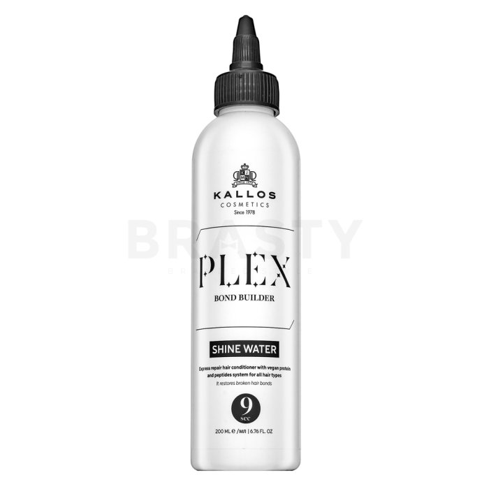 Kallos Plex Shine Water грижа без изплакване за укрепване на фибрите на косъма 200 ml