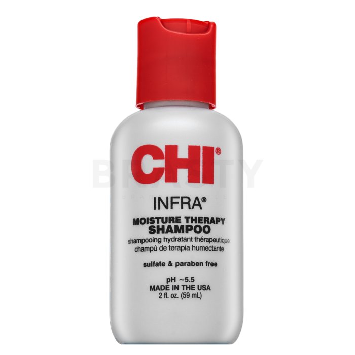 CHI Infra Shampoo укрепващ шампоан за регенериране, подхранване и защита на косата 59 ml