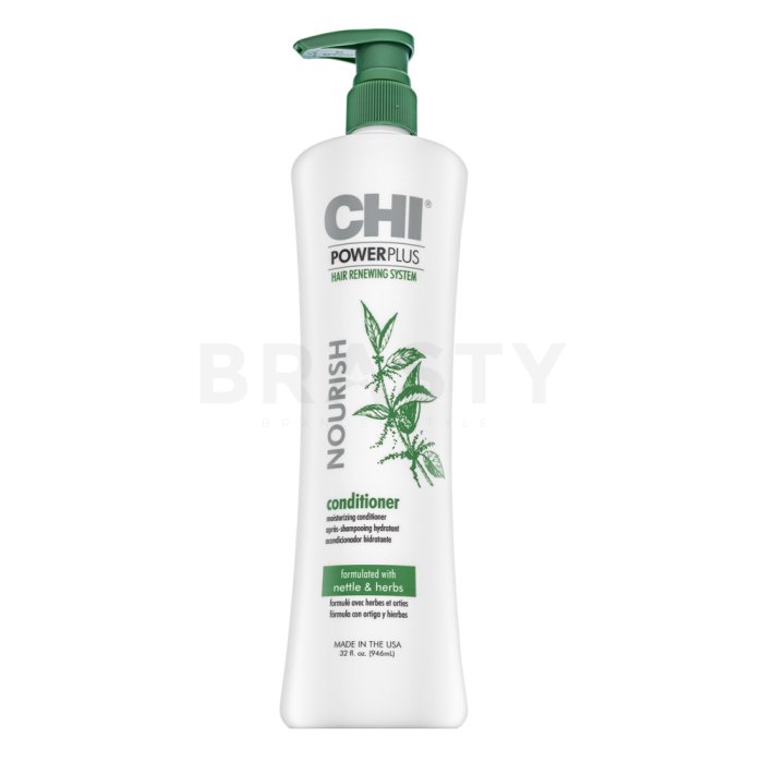 CHI Power Plus Nourish Conditioner почистващ балсам с овлажняващо действие 946 ml