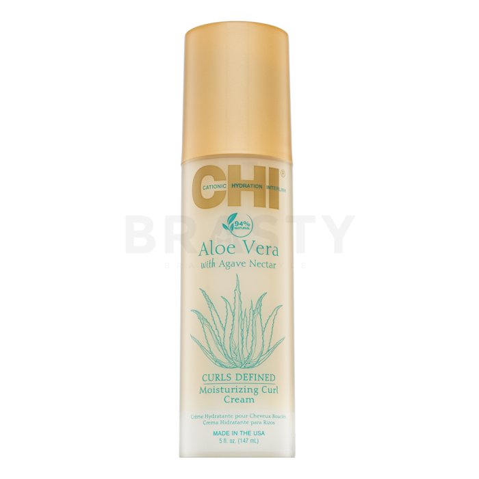 CHI Aloe Vera Curls Defined Moisturizing Curl Cream стилизиращ крем за перфектни вълни 147 ml