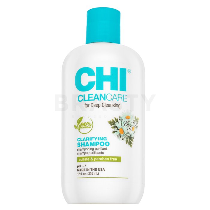 CHI CleanCare Clarifying Shampoo дълбоко почистващ шампоан за гладкост и блясък на косата 355 ml