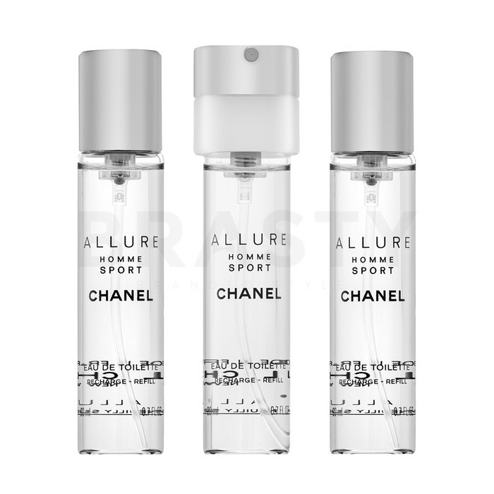 Chanel Allure Homme Sport - Refill тоалетна вода за мъже 3 x 20 ml