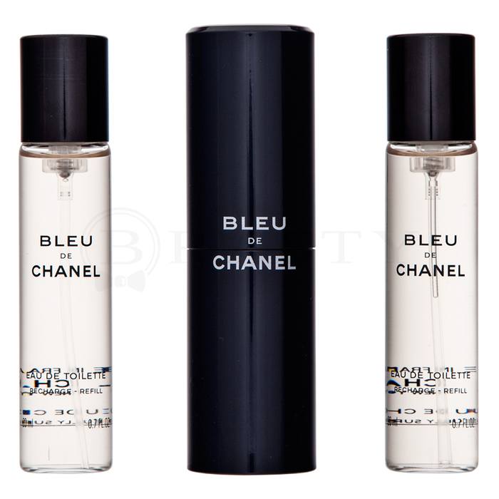 Chanel Bleu de Chanel - Twist and Spray тоалетна вода за мъже 3 x 20 ml
