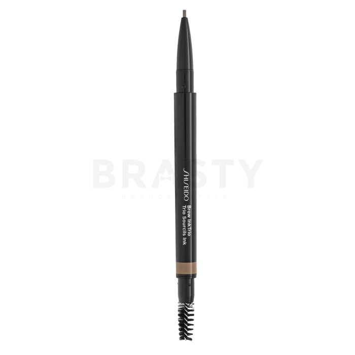 Shiseido Brow Inktrio 02 Taupe молив за вежди 3в1 0,31 g