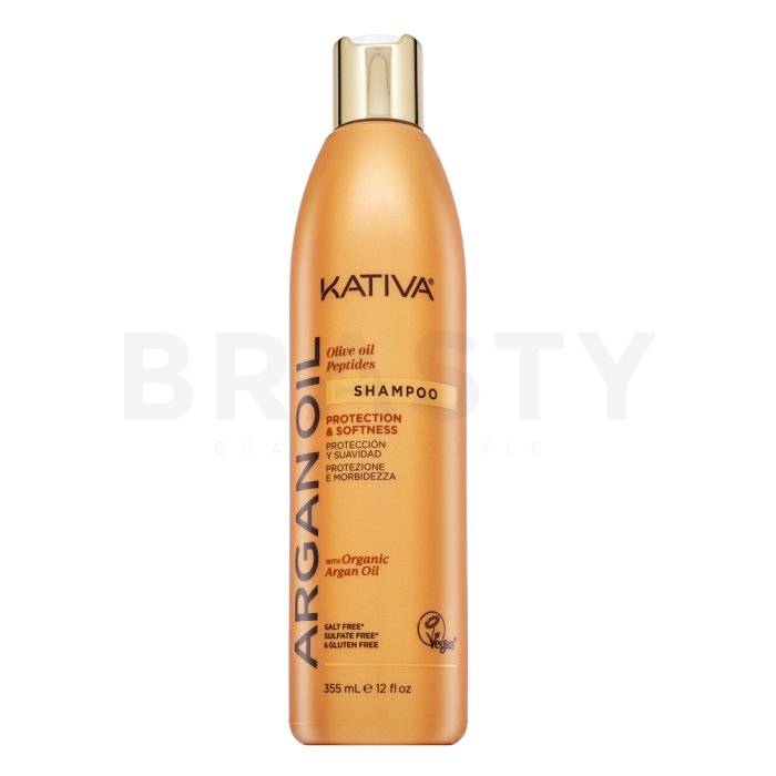 Kativa Argan Oil Shampoo подхранващ шампоан с овлажняващо действие 355 ml