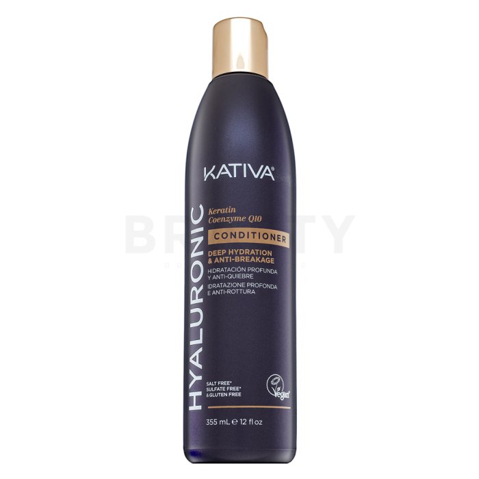Kativa Hyaluronic Keratin - Coenzyme Q10 Conditioner Подсилващ балсам с хиалуронова киселина 355 ml
