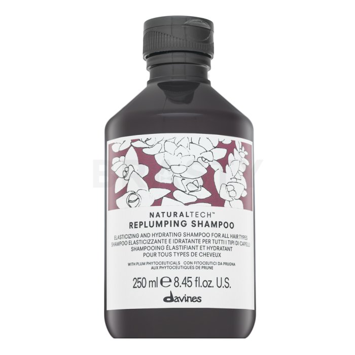 Davines Natural Tech Replumping Shampoo подхранващ шампоан За суха и чуплива коса 250 ml