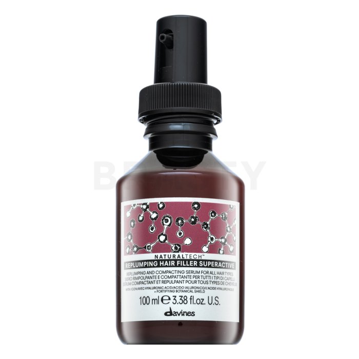 Davines Natural Tech Replumping Hair Filler Superactive серум за укрепване на фибрите на косъма 100 ml