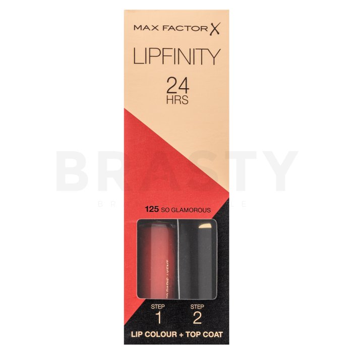 Max Factor Lipfinity Lip Colour течно червило 125 So Glamorous 4 ml