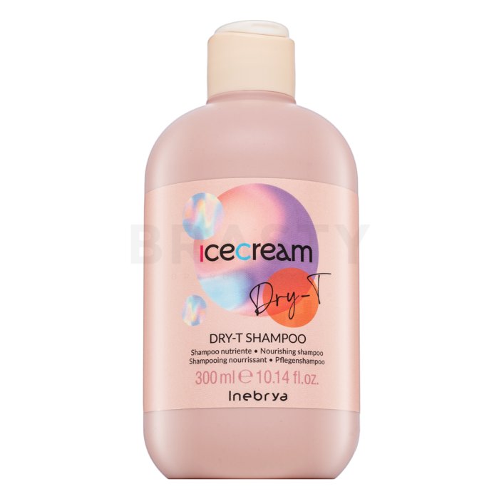 Inebrya Ice Cream Dry-T Dry-T Shampoo овлажняващ шампоан За суха и чуплива коса 300 ml