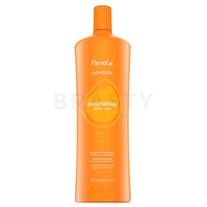 Fanola Wonder Nourishing Extra Care Mask подхранваща маска за гладкост и блясък на косата 1000 ml