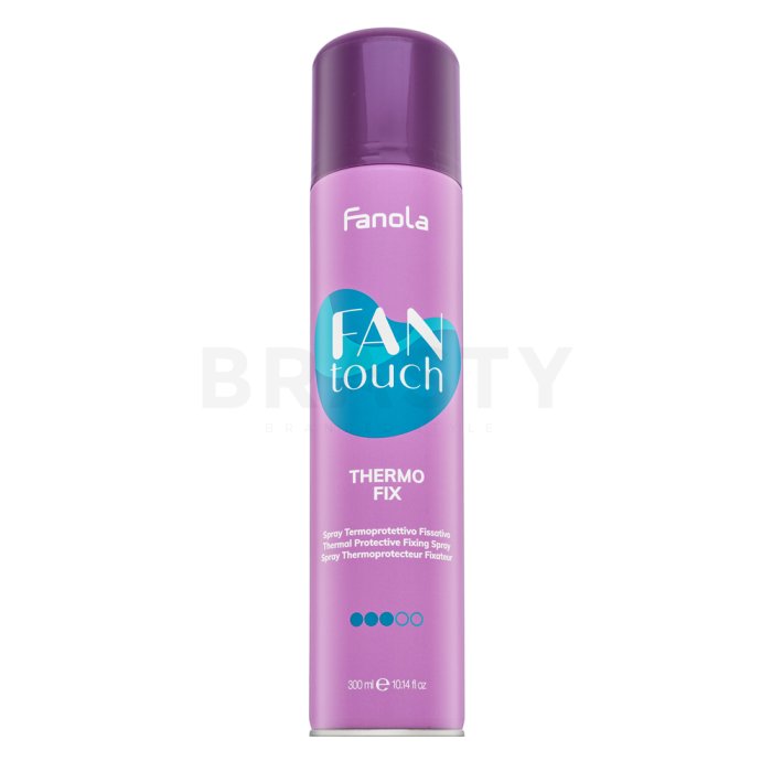 Fanola Fan Touch Thermo Fix Thermal Protective Fixing Spray спрей при топлинна обработка на косата 300 ml