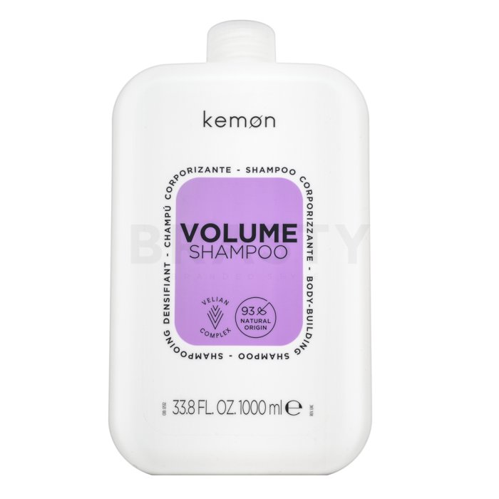 Kemon Volume Shampoo укрепващ шампоан За обем на косата 1000 ml