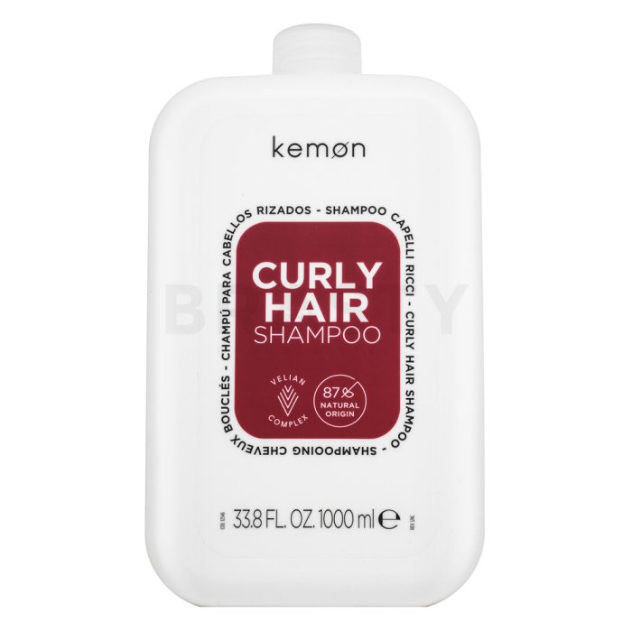 Kemon Curly Hair Shampoo подхранващ шампоан за къдрава коса 1000 ml