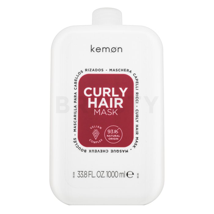 Kemon Curly Hair Mask подхранваща маска за къдрава коса 1000 ml