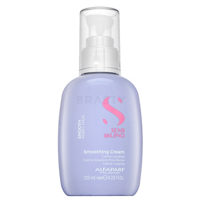 Alfaparf Milano Semi Di Lino Smooth Smoothing Cream иглаждащ крем за груба и непокорна коса 125 ml