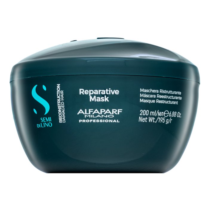 Alfaparf Milano Semi Di Lino Reconstruction Reparative Mask подхранваща маска за суха и увредена коса 200 ml