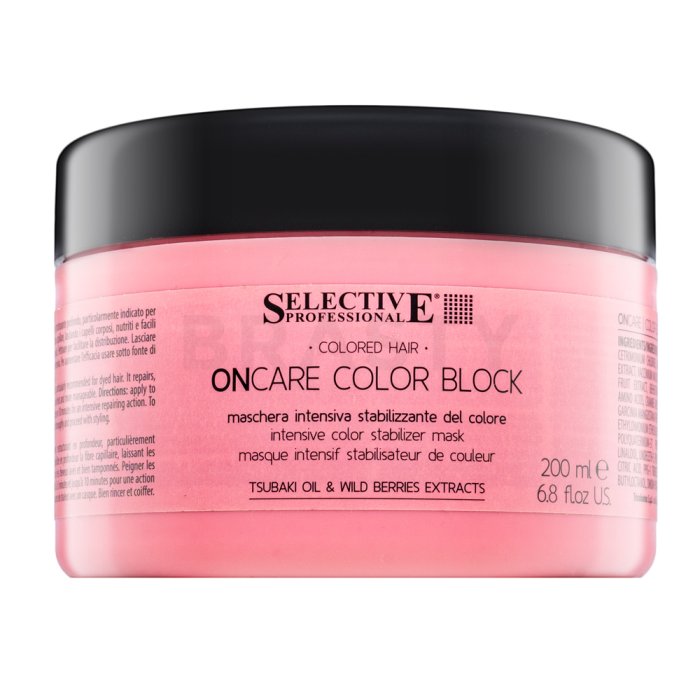Selective Professional OnCare Color Block Intensive Color Stabilizer Mask Защитна маска за боядисана коса 200 ml