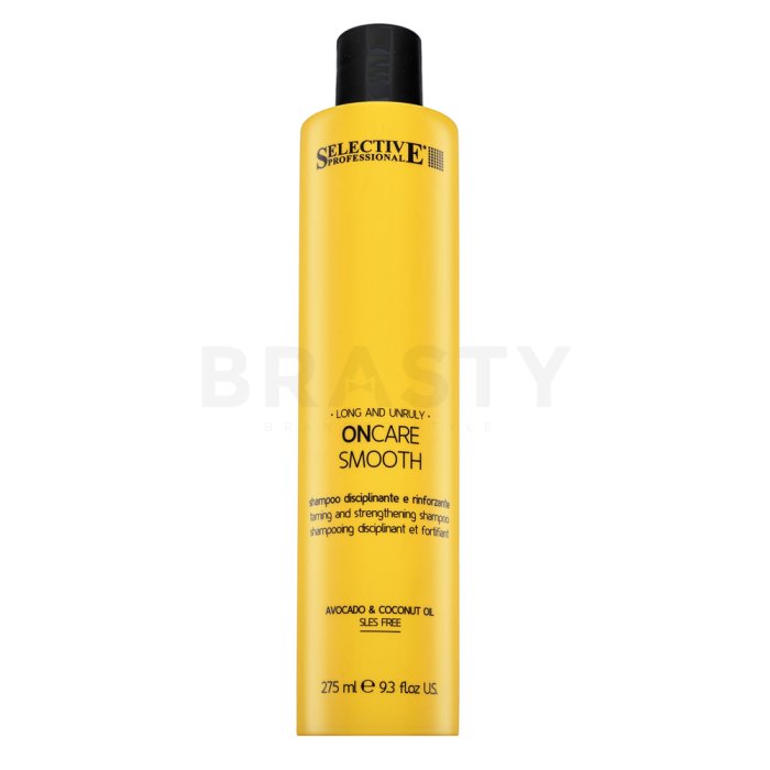 Selective Professional OnCare Smooth Taming and Strengthening Shampoo изглаждащ шампоан pro dlouhé a lámavé vlasy 275 ml