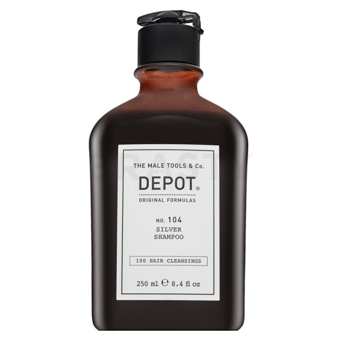 Depot No. 104 Silver Shampoo Шампоан за неутрализиране на жълтите тонове 250 ml