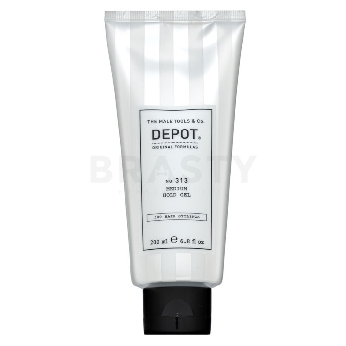 Depot No. 313 Medium Hold Gel гел за коса за средна фиксация 200 ml