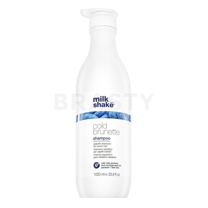 Milk_Shake Cold Brunette Shampoo тонизиращ шампоан за кафява коса 1000 ml