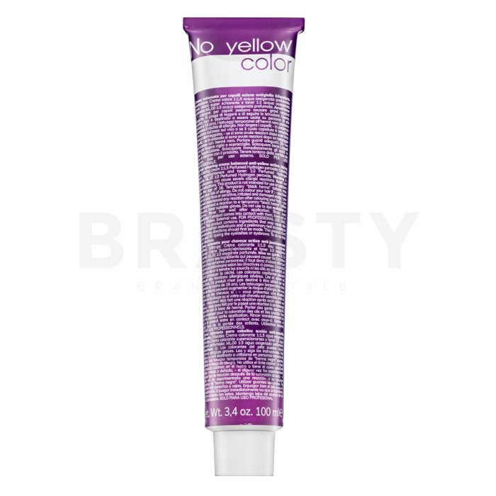 Fanola No Yellow Color Colouring Cream професионална перманентна боя за коса S.1202 100 ml