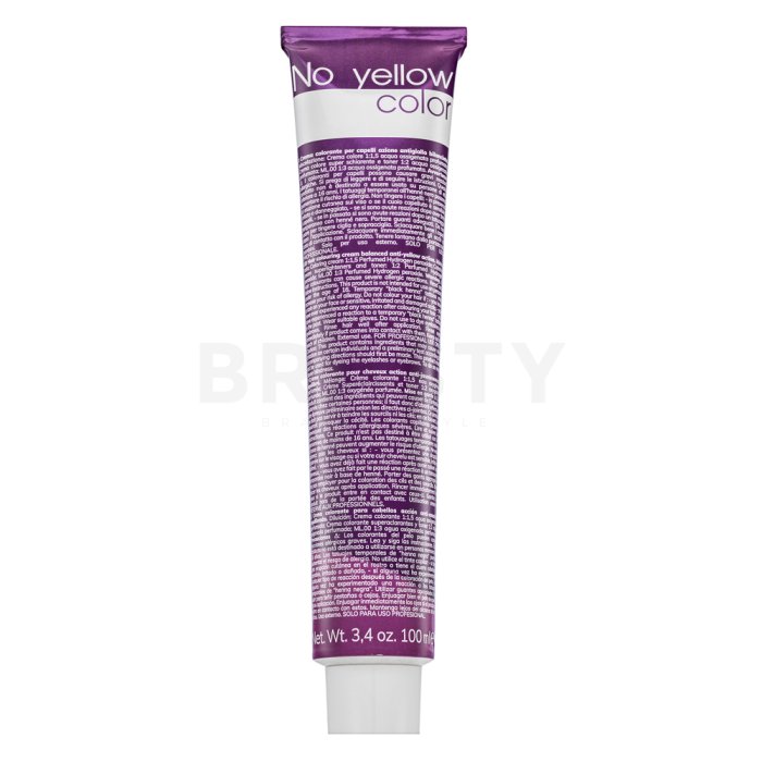 Fanola No Yellow Color Colouring Cream професионална перманентна боя за коса S.1322 100 ml