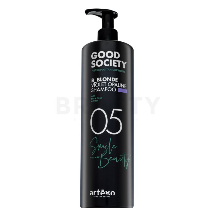 Artègo Good Society 05 B_Blonde Violet Opaline Shampoo Защитен шампоан за неутрализиране на жълтите тонове 1000 ml