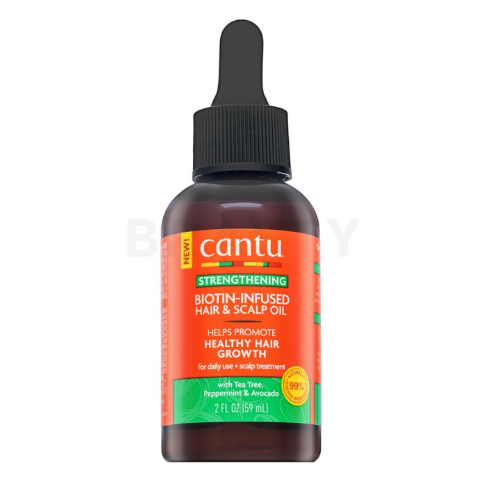 Cantu Strengthening Biotin-Infused Hair & Scalp Oil олио за коса 59 ml