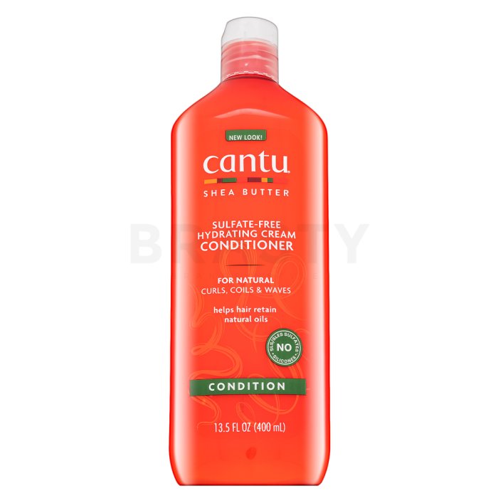 Cantu Shea Butter Sulfate-Free Hydrating Cream Conditioner хидратиращ балсам За къдрава и чуплива коса 400 ml
